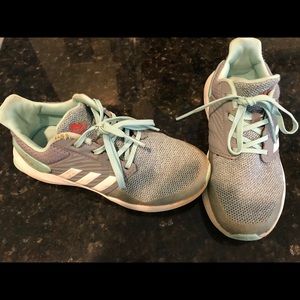 Adidas girl’s 12c tennis shoes